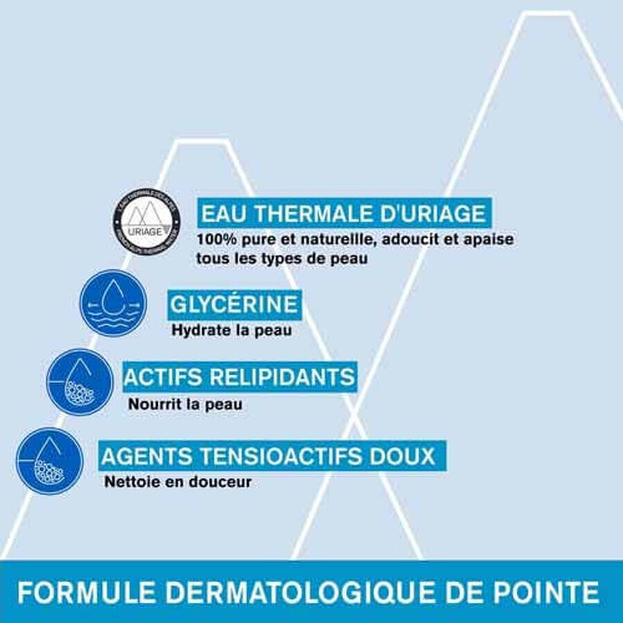 Uriage Higiene Dermatológica Gel Limpiador Pieles Sensibles 1L Uriage Higiene Dermatológica Gel Limpiador Pieles Sensibles 1L