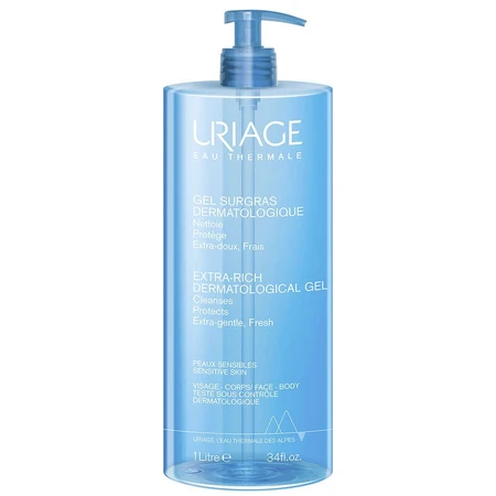 Uriage Hygiene Dermatological Cleansing Gel Sensitive Skin 1L