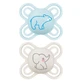 Mam Perfect Birth Symetric Silicone Pacifiers 0-2 months x2
