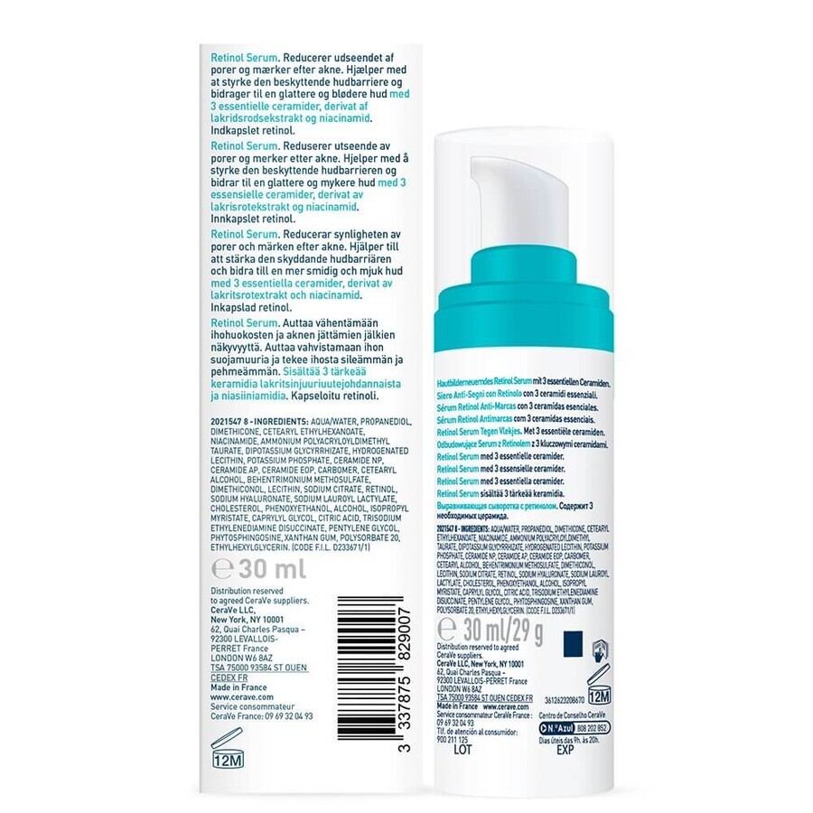 Cerave Anti-Tekenen Serum met Retinol 30ml