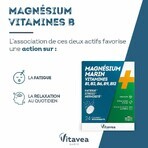 Vitavea Santé Magnesium + Vitaminen B1 B2 B6 Ontspanning 24 tabletten Vitavea Santé Magnesium + Vitaminen B1 B2 B6 Ontspanning 24 tabletten