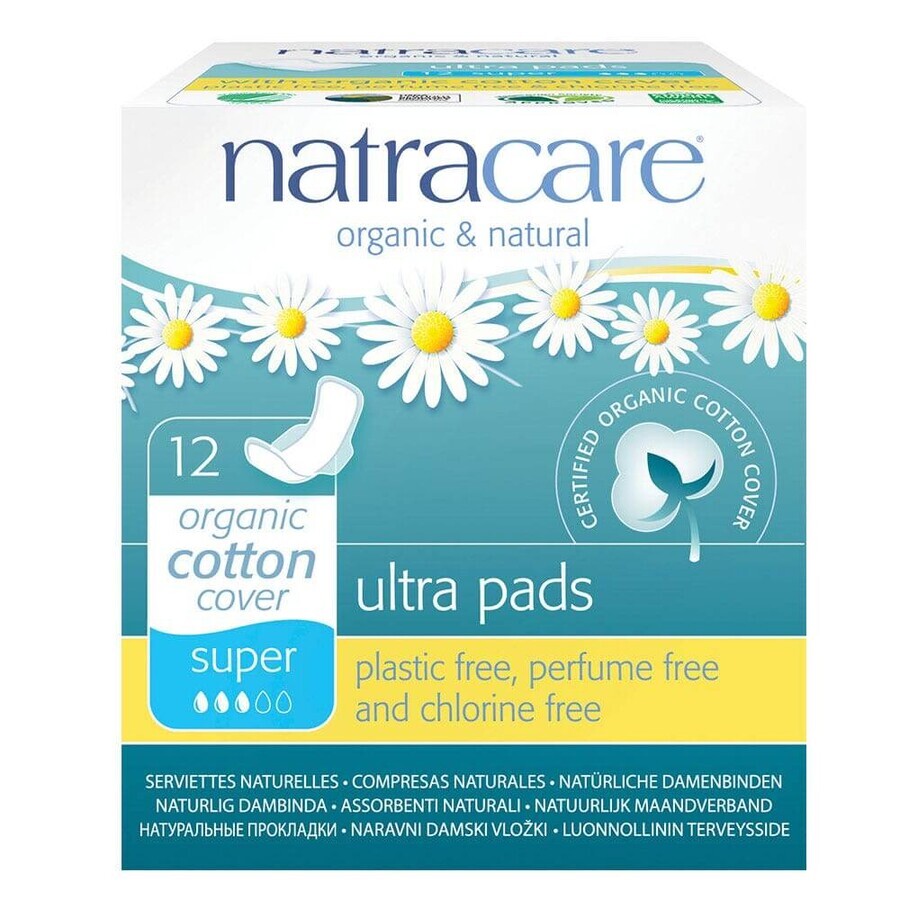 Boutique Natracare Serviettes Naturelles Ultra Super Boite De 12 Natracare Serviettes Naturelles Ultra Super Boite De 12