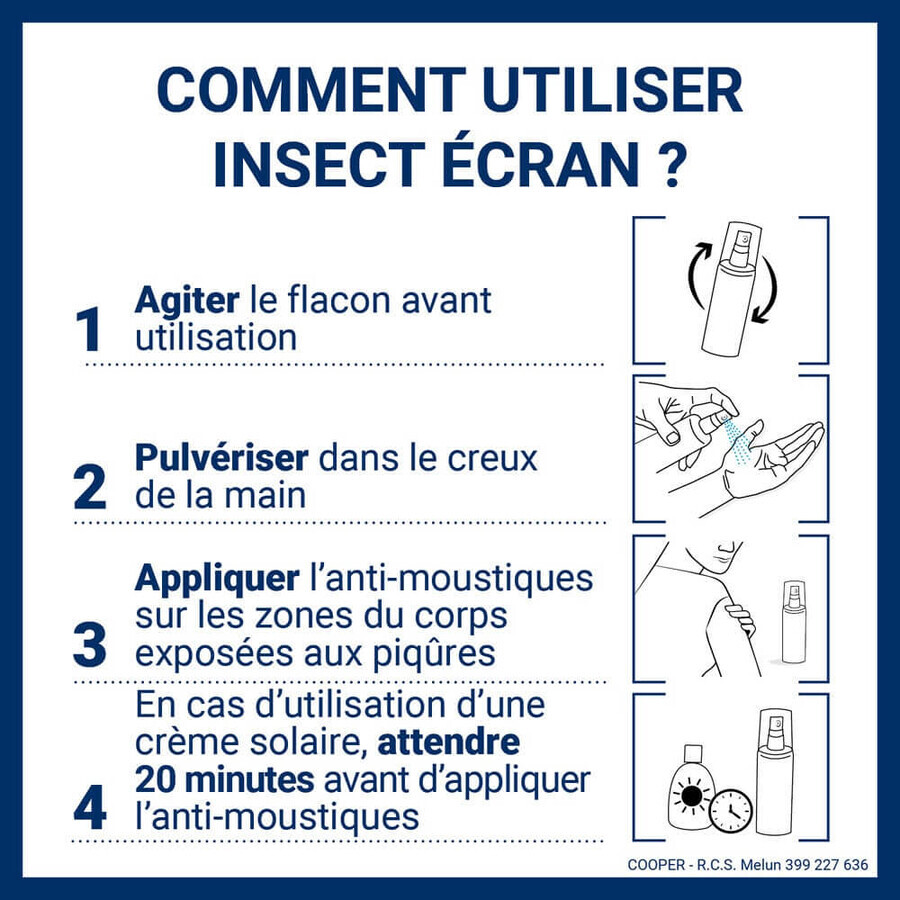 Insect Ecran Actifa Plantaardig Huidwerend middel 100ml