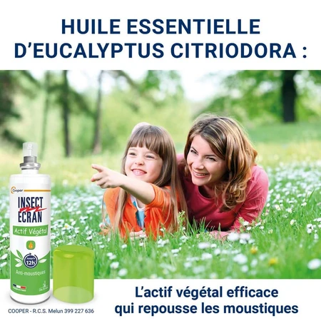 Repelente Piel Vegetal Insectos Ecran Actifa 100ml