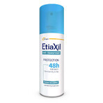 Etiaxil Anti-Transpirant Déodorant Spray Protection 48h Aisselles Transpiration Modérée Peaux Sensibles 100ml