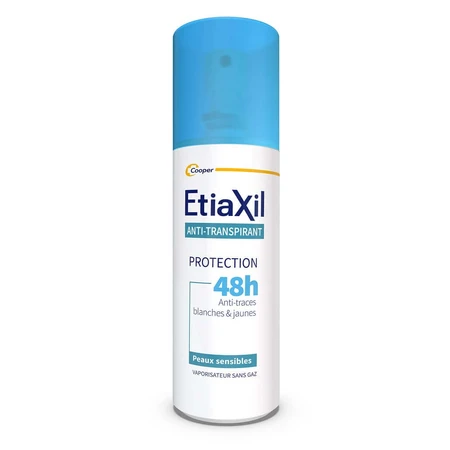 Etiaxil Desodorante Antitranspirante Spray 48h Protege Axilas Transpiración Moderada Piel Sensible 100ml