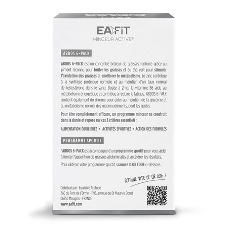Eafit Abdo pack de 6 comprimidos 120 comprimidos