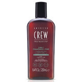 American Crew Champú 3 en 1 Camomila + Pino 250ml