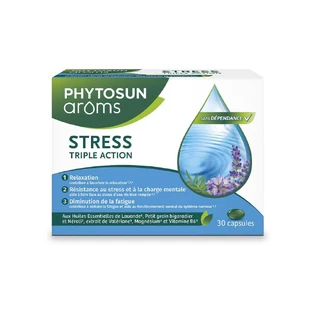 Phytosun Aroms Stress Dreifachwirkung mit ätherischen Ölen 30 Kapseln