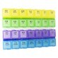Estipharm Weekly Large Format Pill Dispenser 216mmx157mm