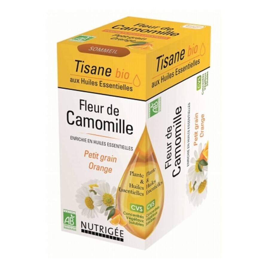 Nutrigée Tisana ai fiori di camomilla biologica 20 bustine