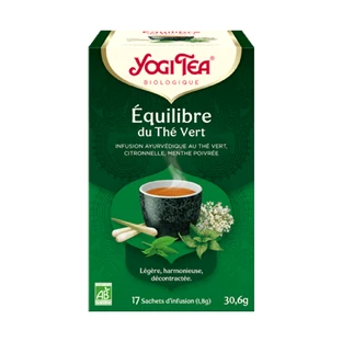 Yogi Tee Vert Balance Bio 17 Sachets
