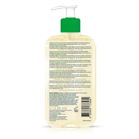 Cerave Cleanse Corps Huile Lavante Moussante Hydratante peaux normales à très sèches 236ml