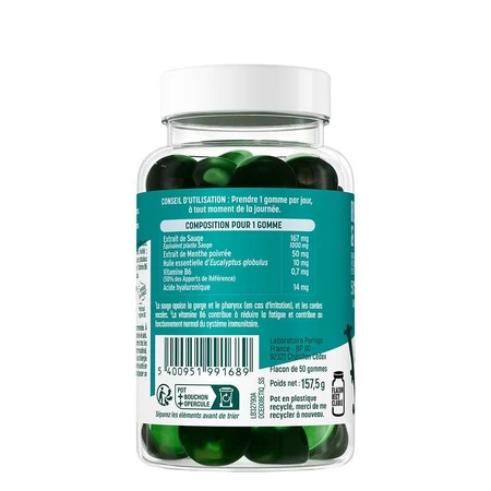 Valda Respiration & Immunité Goût Eucalyptus 50 gummies