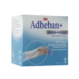 3M Adheban Plus Elastisches Klebeband 3cmx2,5m