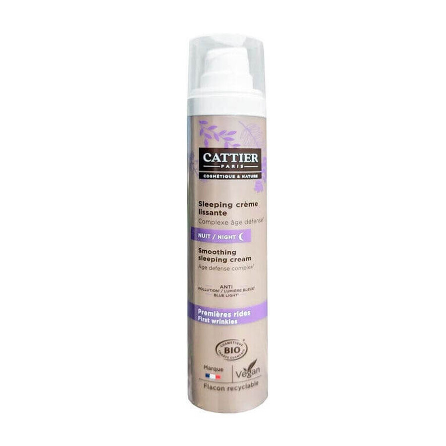 Cattier Anti-aging Smoothing Night Cream First Wrinkles 50ml