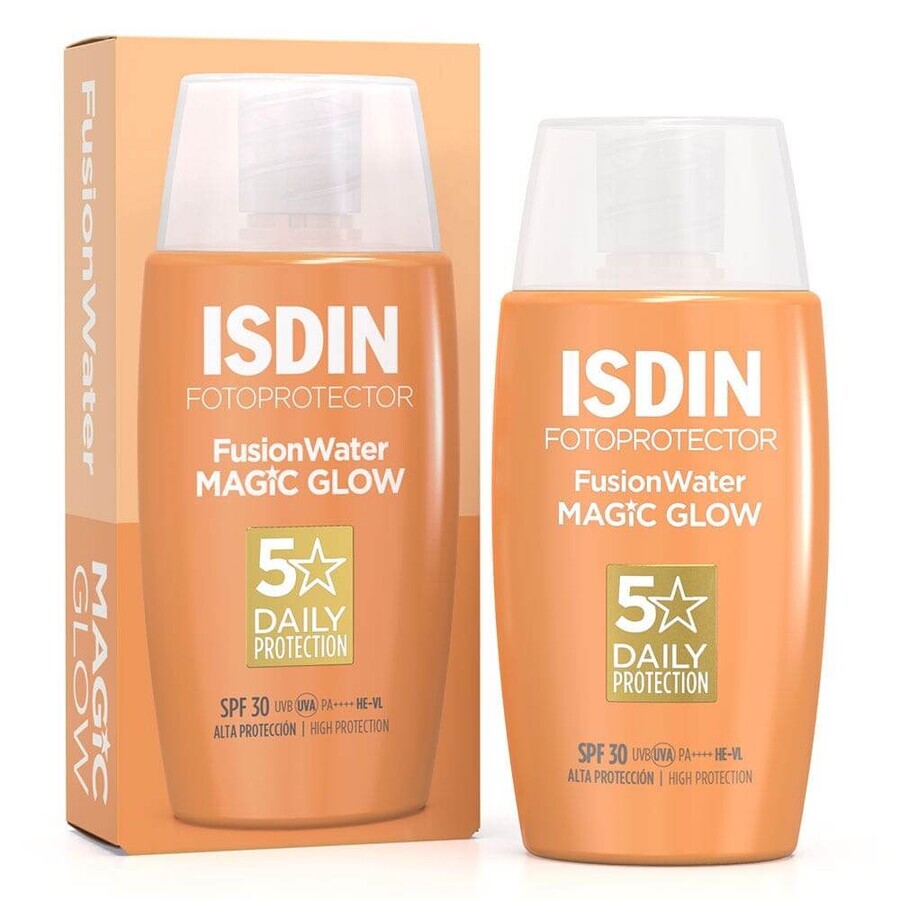 Cumpără Isdin Fotoprotector Fusion Water Magic Glow SPF30 50ml Isdin Fotoprotector Fusion Water Magic Glow SPF30 50ml