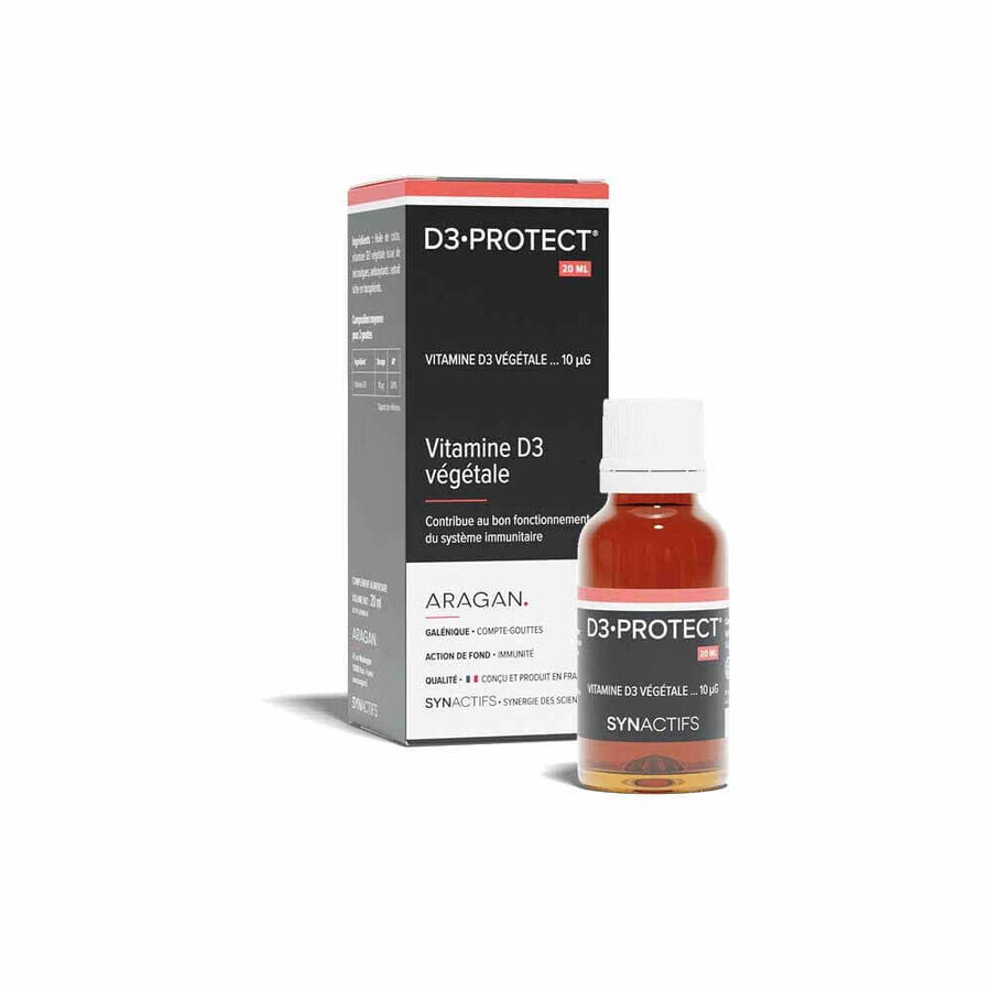 Aragan Synactifs D3 Protect pflanzliches Vitamin D3 20ml