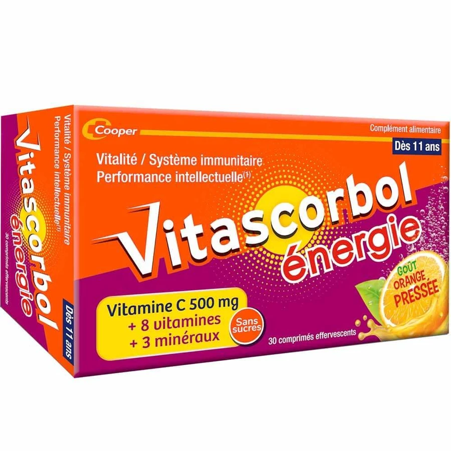 Vitascorbol Energy Orangensaft 30 Brausetabletten