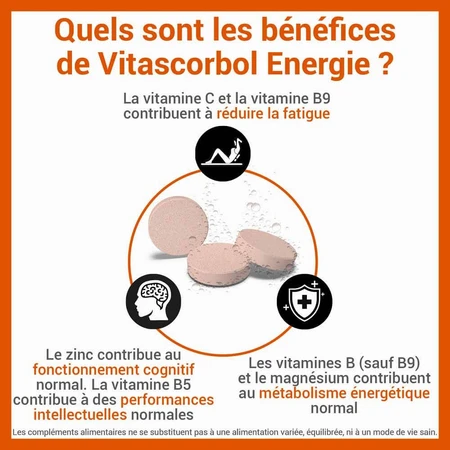 Vitascorbol Energy Orangensaft 30 Brausetabletten