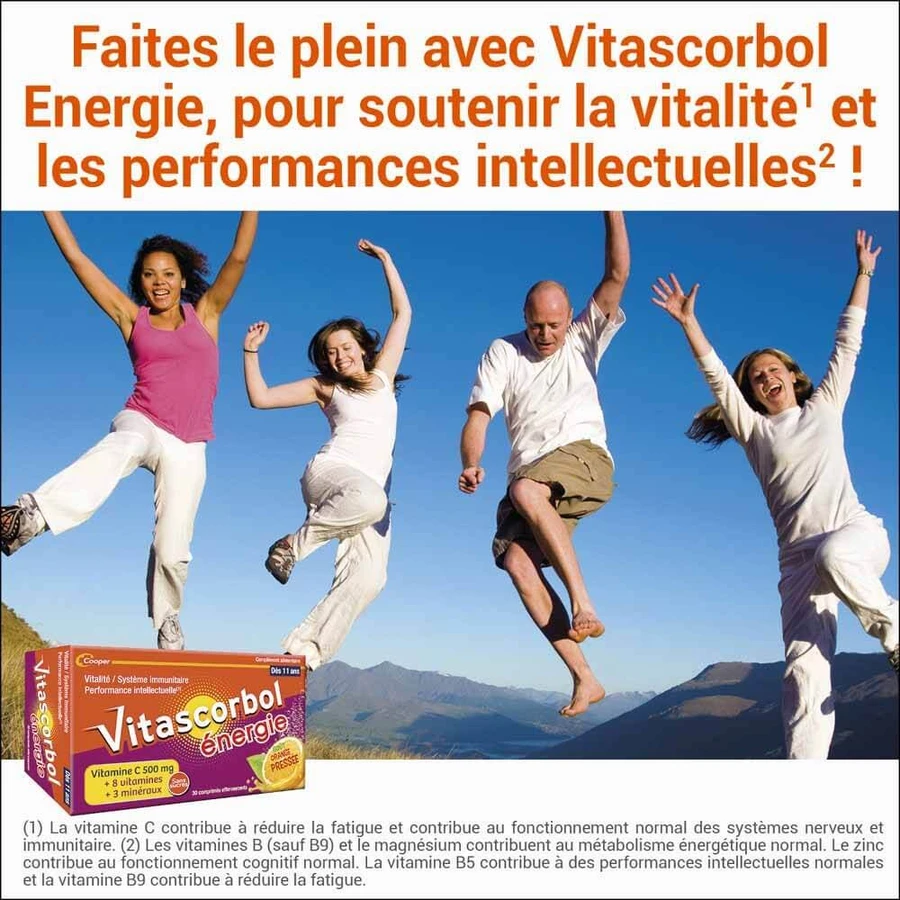 Vitascorbol Energy Orangensaft 30 Brausetabletten