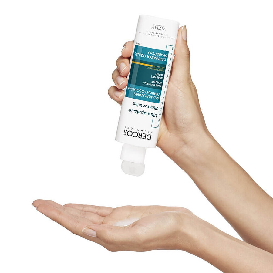 Vichy Dercos Ultra Soothing Shampoo für trockenes Haar 200 ml