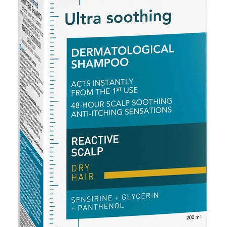 Vichy Dercos Ultra Soothing Shampoo for Dry Hair 200 ml
