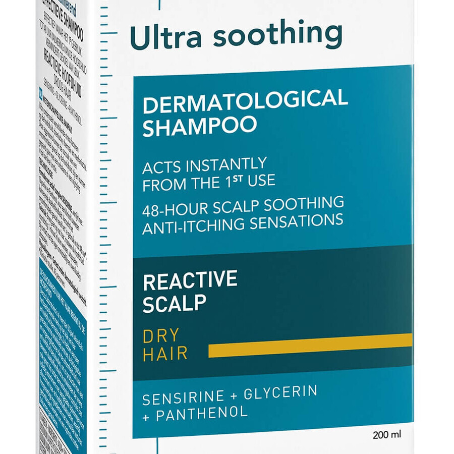 Vichy Dercos Ultra Soothing Shampoo für trockenes Haar 200 ml Vichy Dercos Ultra Soothing Shampoo für trockenes Haar 200 ml