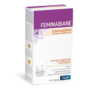 Pileje Feminabiane Zwangerschap 30 Tabletten + 30 Capsules