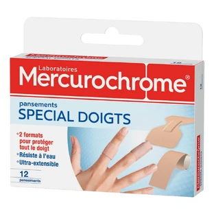 Mercurochroom vingerverband X12