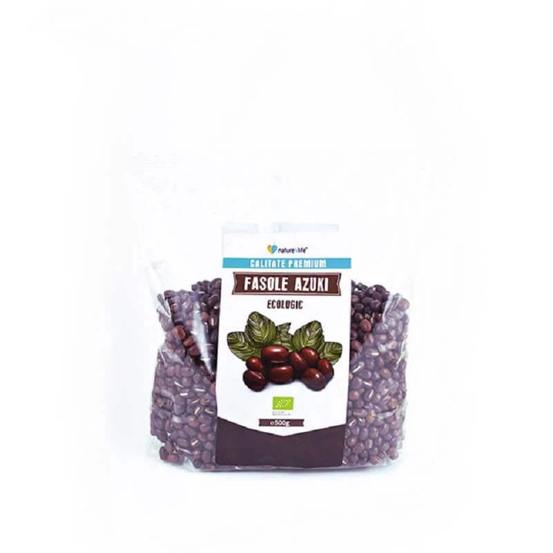 Organic Azuki beans, 500 gr, Nature4Life
