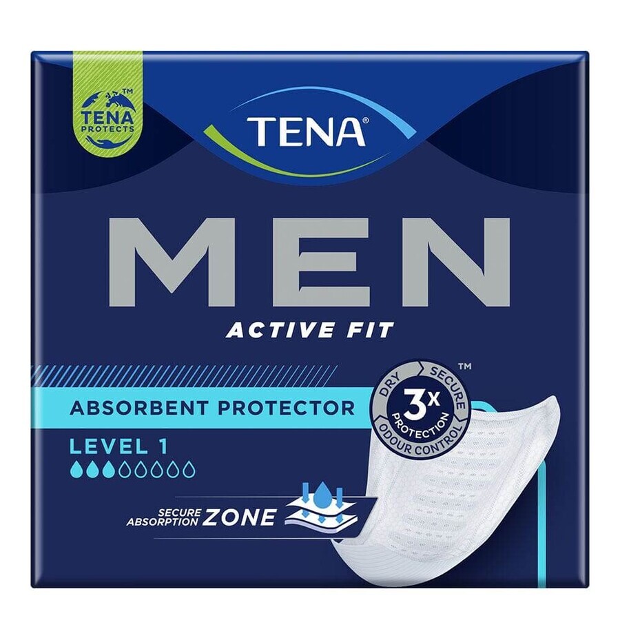 Tena Men Active fit Absorb + Protección nivel 1 Light x24