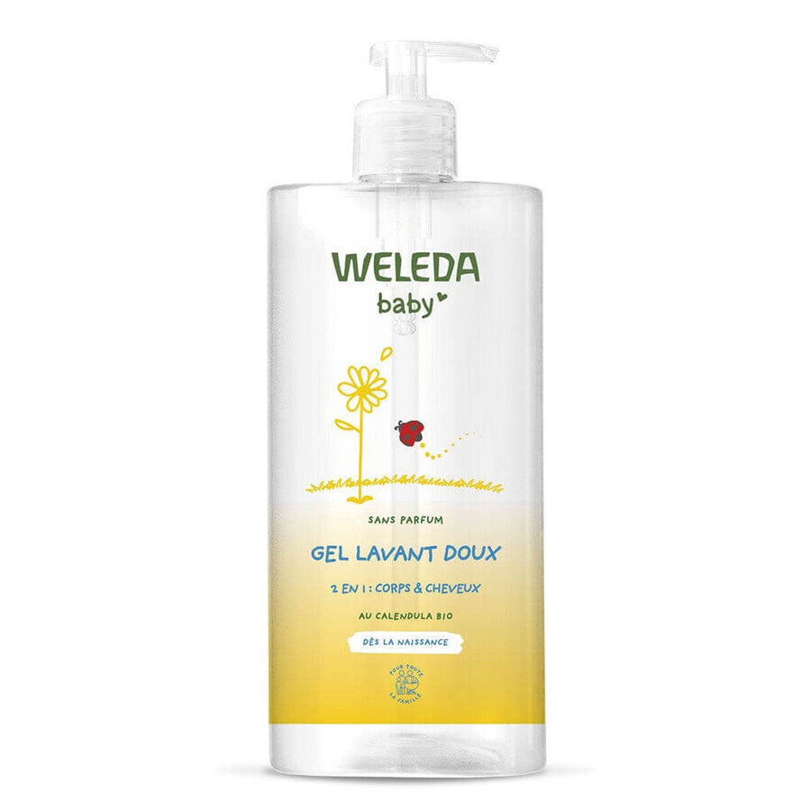Winkel op Weleda Baby en Kind Milde Reinigingsgel 2 in 1 Lichaam en Haar 750ml Weleda Baby en Kind Milde Reinigingsgel 2 in 1 Lichaam en Haar 750ml