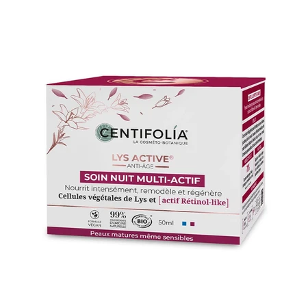 Centifolia Lys Traitement Biologique Actif Multi Actifa Nuit 50ml