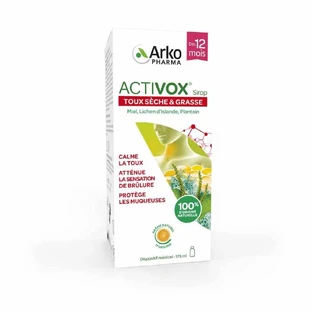 Arkopharma Activox Droge en Vette Hoest 175 ml