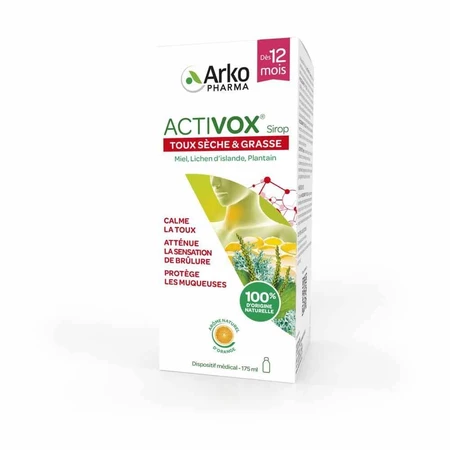 Arkopharma Activox Droge en Vette Hoest 175 ml
