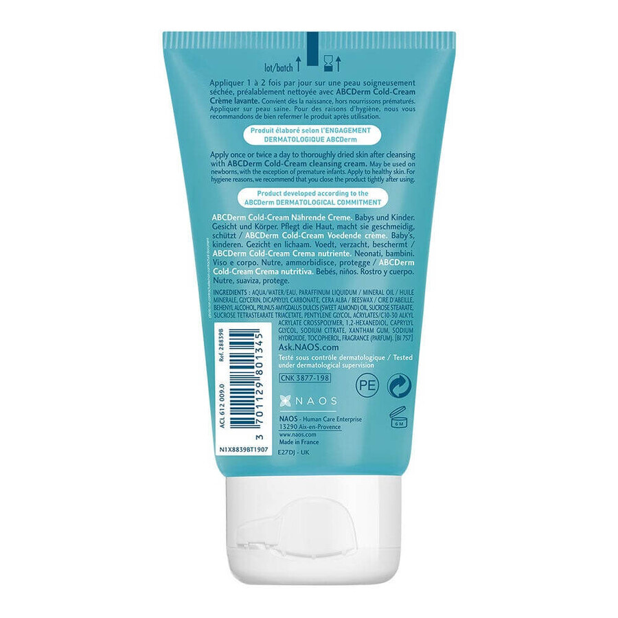 Bioderma Abcderm Nourishing Infant and Child Cold Cream 45ml Bioderma Abcderm Nourishing Infant and Child Cold Cream 45ml