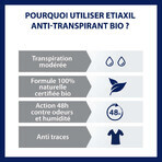 Etiaxil Antitranspirant Deodorant Roll-on mit Kokosnusspflanze Bio Sensitive Skin 2x50ml Etiaxil Antitranspirant Deodorant Roll-on mit Kokosnusspflanze Bio Sensitive Skin 2x50ml