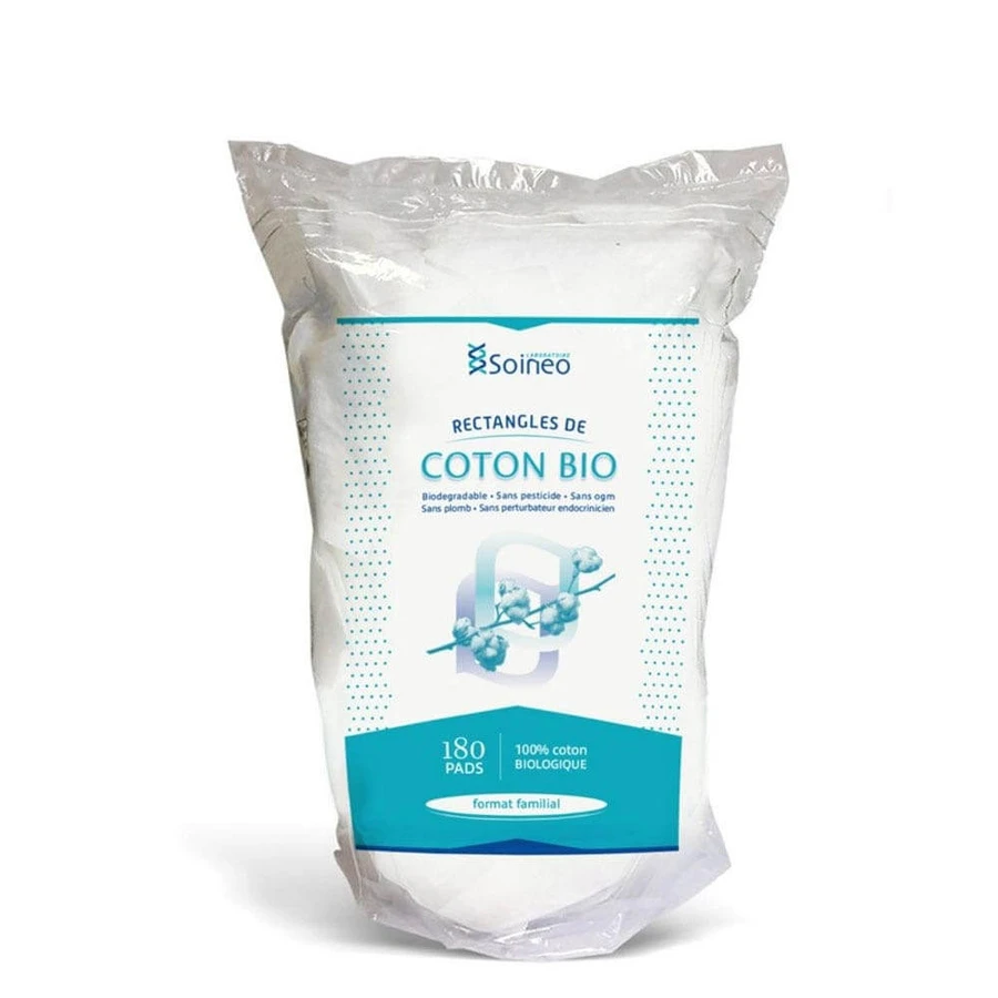 Soineo RECTANGLES DE COTON BIO x180