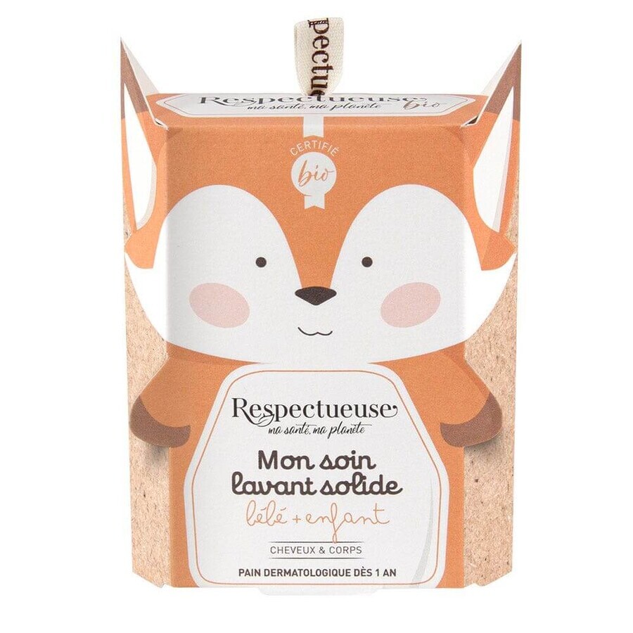 Respectueuse Mon Soin Lavant Solide Baby und Kind 75g