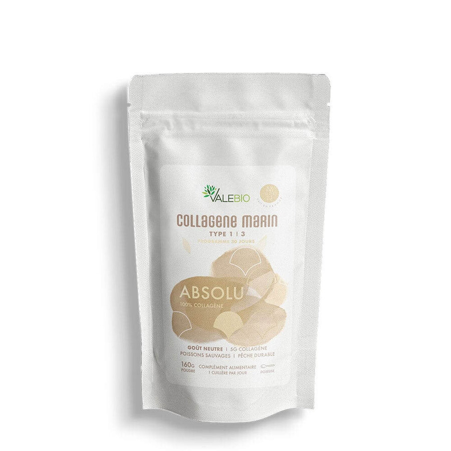 Valebio Collagene marino assoluto di tipo 1-3 160g