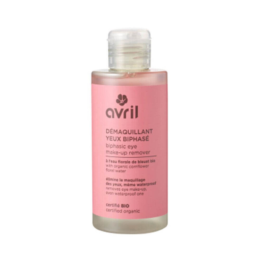 Avril Organic Cornflower Floral Water Biphasic Eye Makeup Remover 150 ml