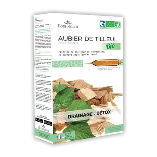 Flora Natura Organic Linden Sapwood Drainage and Detox 20 vials