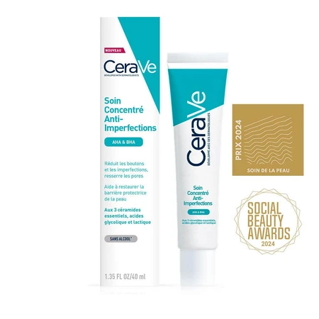 Cerave Gezichtsconcentraat Anti-Imperfection Concentraat Onzuivere en acnegevoelige huid 40ml