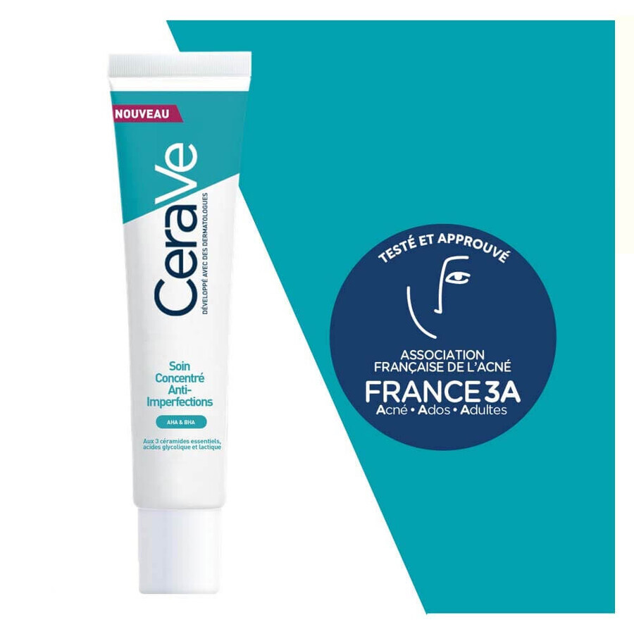 Cerave Face Concentrate Anti-Imperfection Concentrate Piele cu imperfecțiuni și predispusă la acnee 40ml