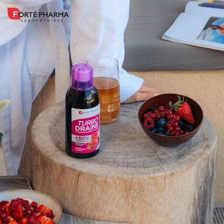 Forté Pharma TurboDraine Adelgazante y purificante drenante sabor frambuesa 2x500ml