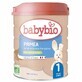 Babybio Primea 1 Organic milk powder 0 to 6 months 800g