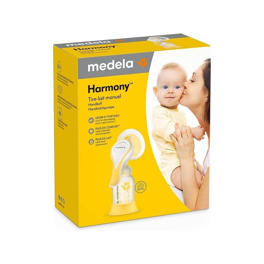 Cumpără Pompă de sân manuală Medela Harmony Flex Capacitate 150 ml Pompă de sân manuală Medela Harmony Flex Capacitate 150 ml