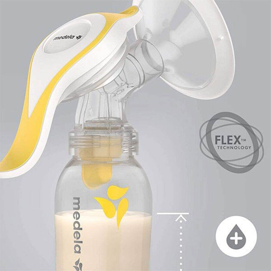 Pompă de sân manuală Medela Harmony Flex Capacitate 150 ml Pompă de sân manuală Medela Harmony Flex Capacitate 150 ml