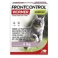 Frontline Frontcontrol Wormer Vermifuge Pour Chat 1 Comprimé par 4kg x2